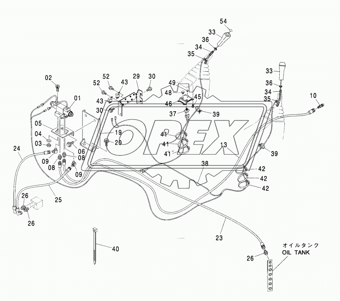 ELECTRIC TYPE CONTROL PARTS (PTO)