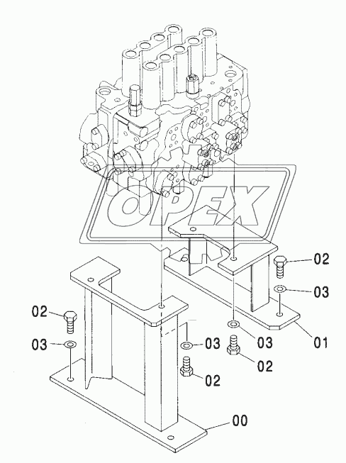 CONTROL VALVE SUPPORT