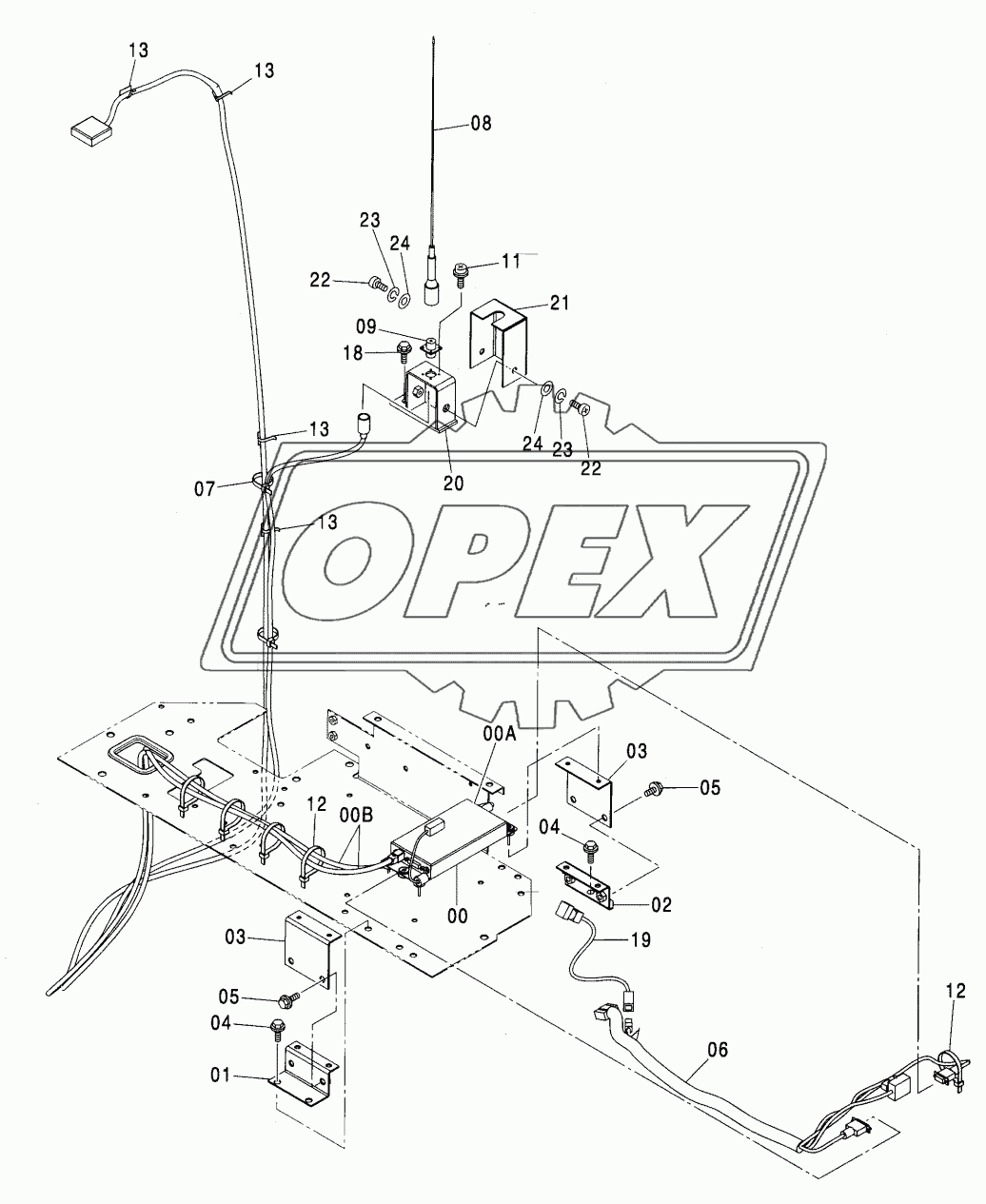 SATELLITE DATA COMMUNICATOR PARTS