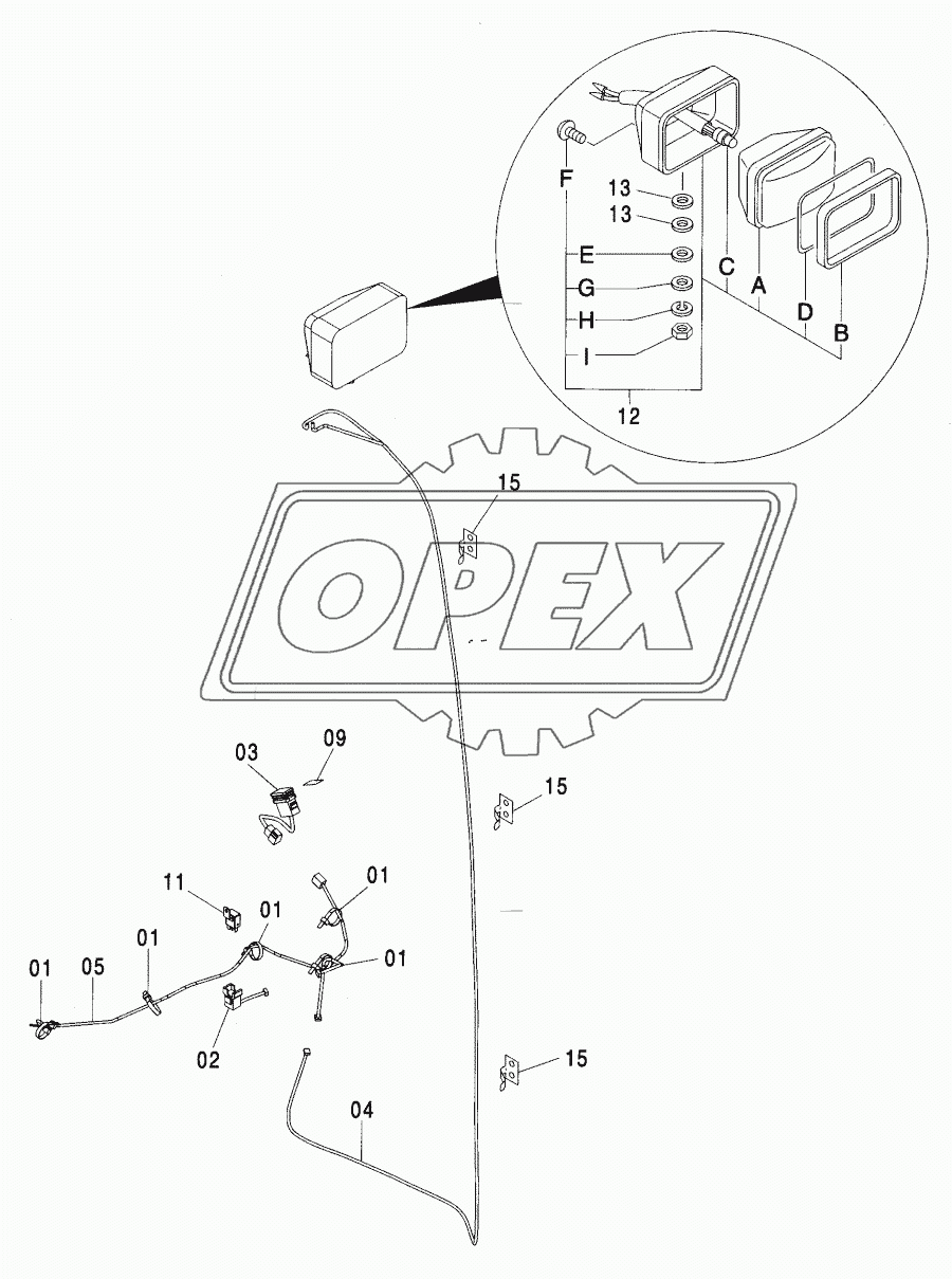 REAR HEAD LAMP