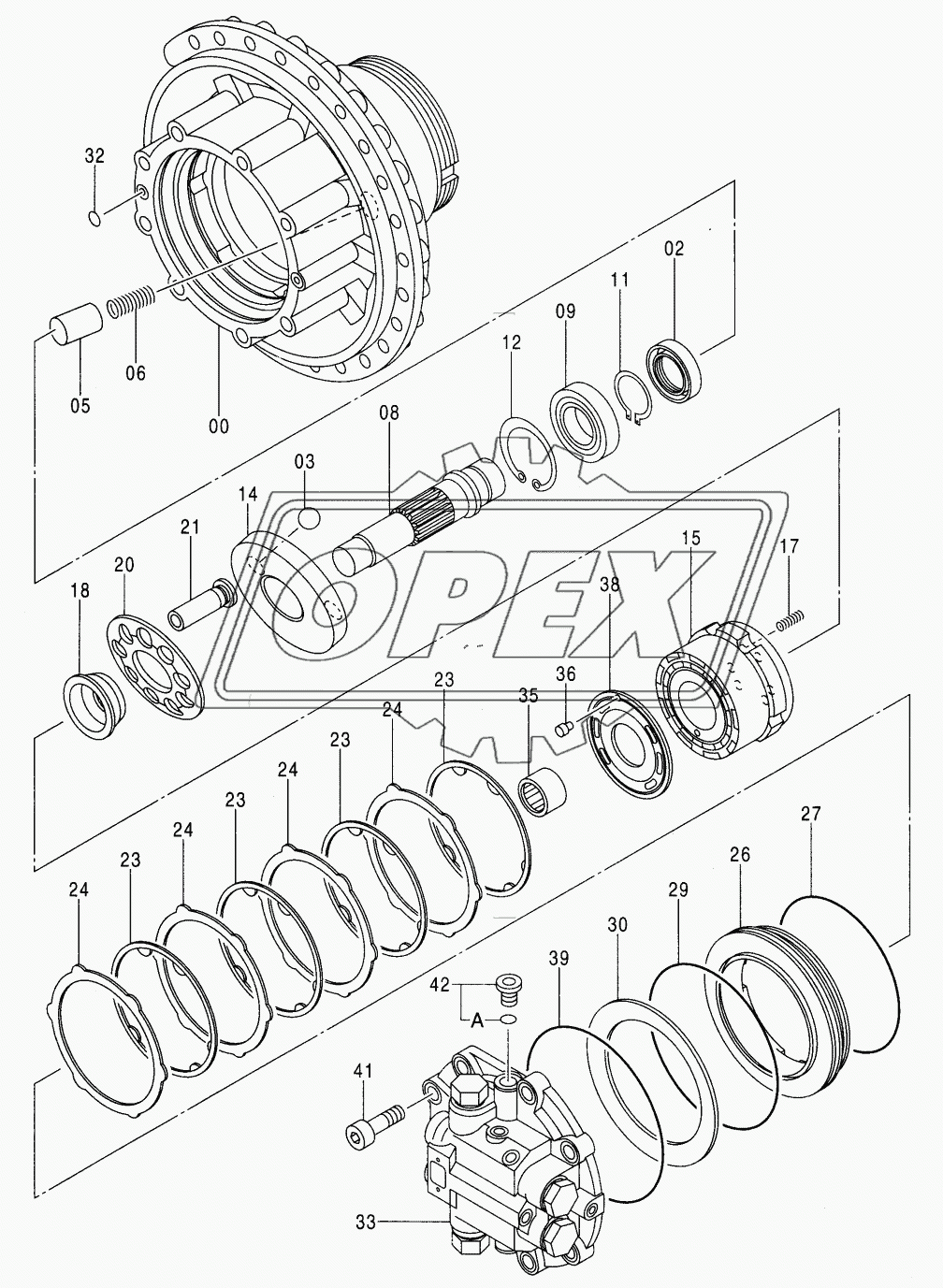 MOTOR, OIL (TRAVEL) 2