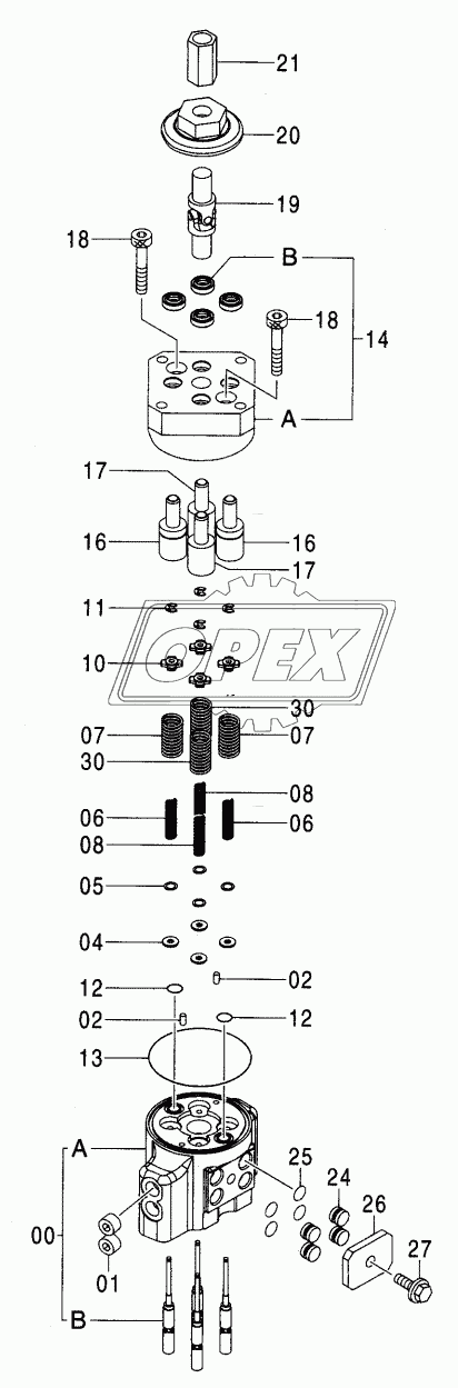 VALVE, PILOT (FRONT & SWING) 1