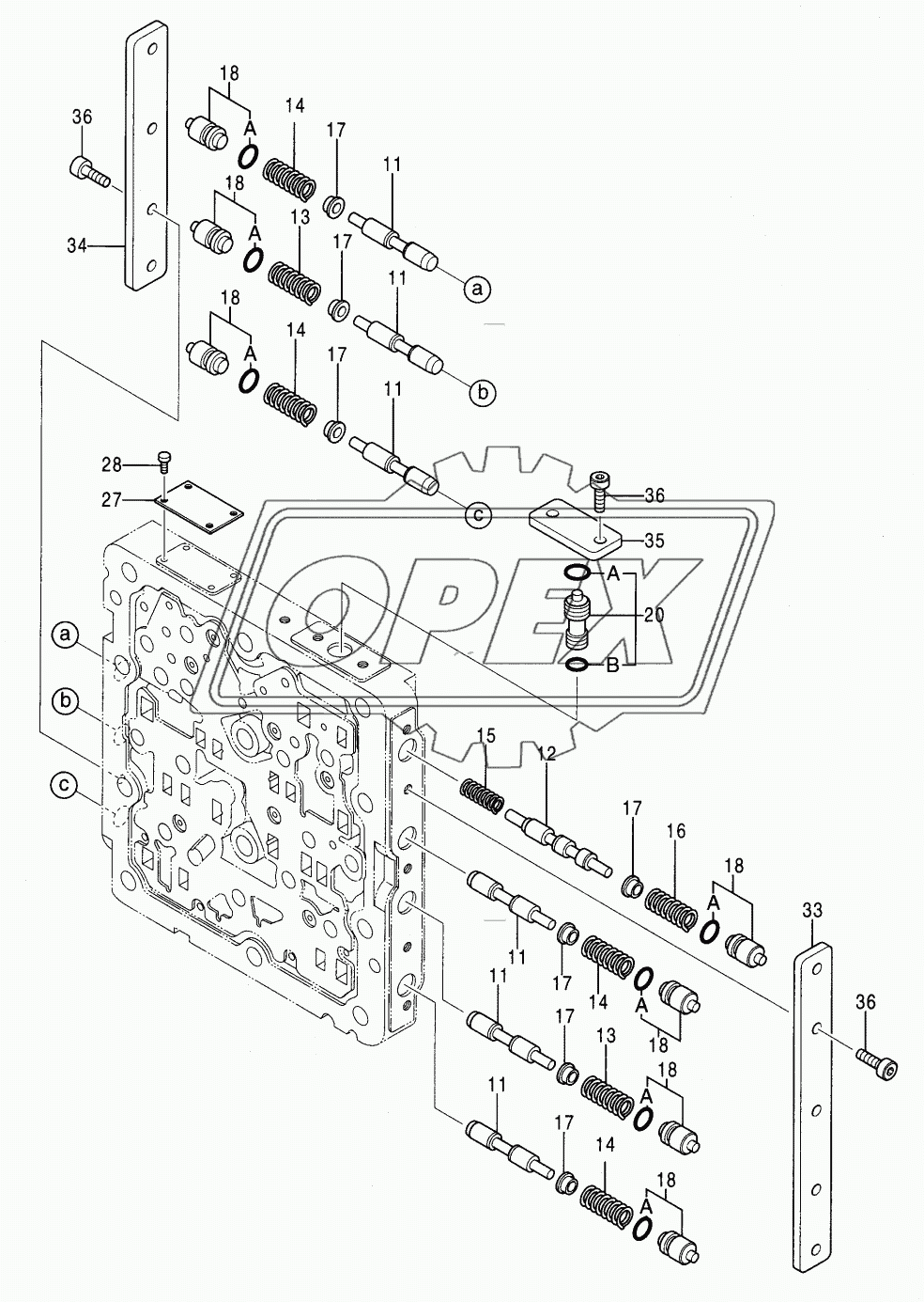 VALVE, SHUTTLE (5/5) 1