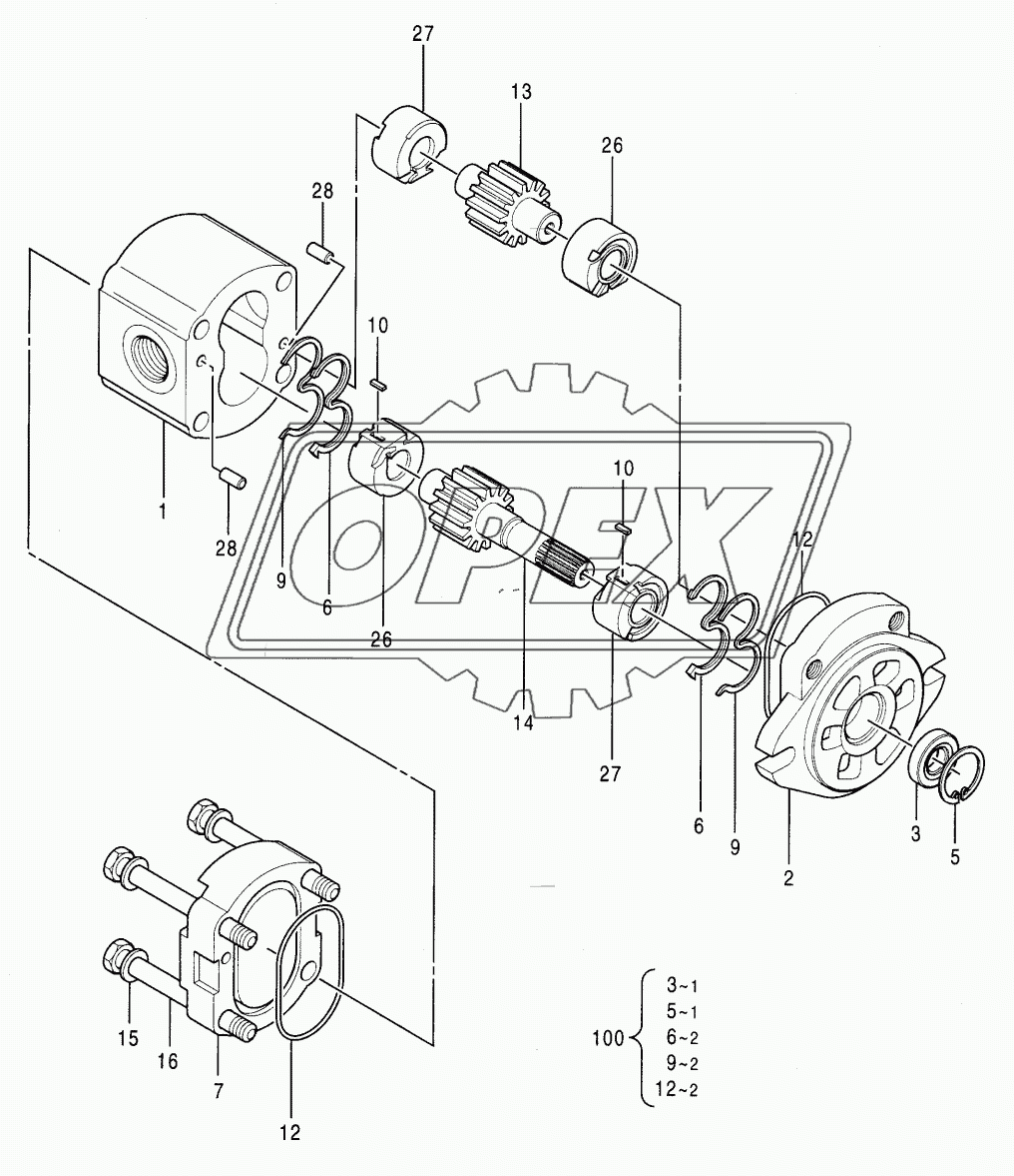 PUMP, GEAR 1