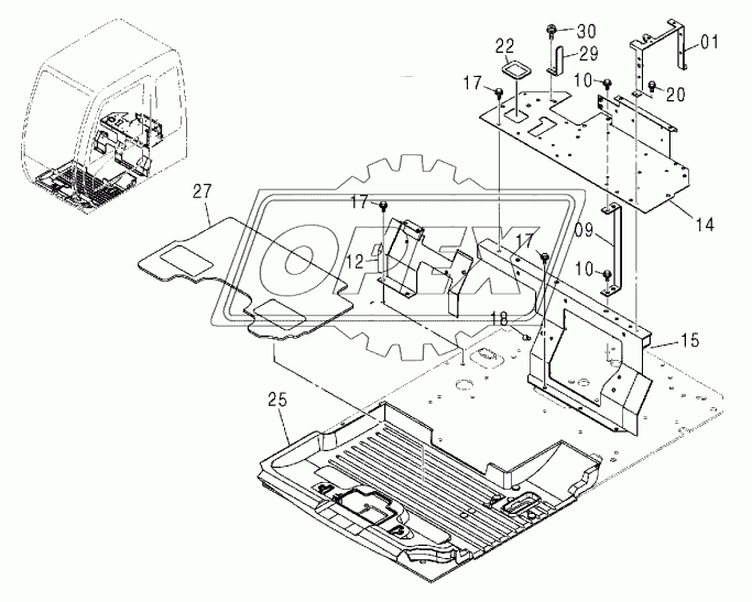 FLOOR PARTS