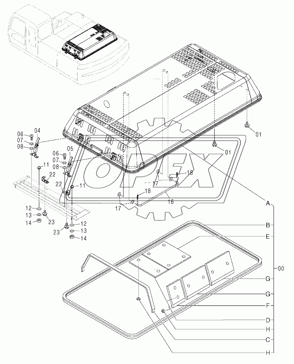 ENGINE COVER