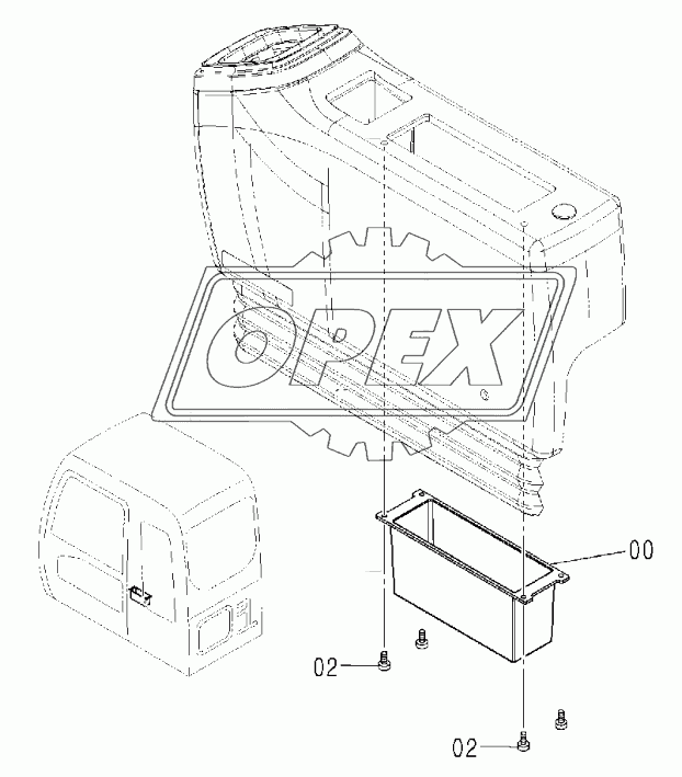 RADIO LESS PARTS