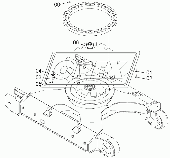 SWING BEARING PARTS