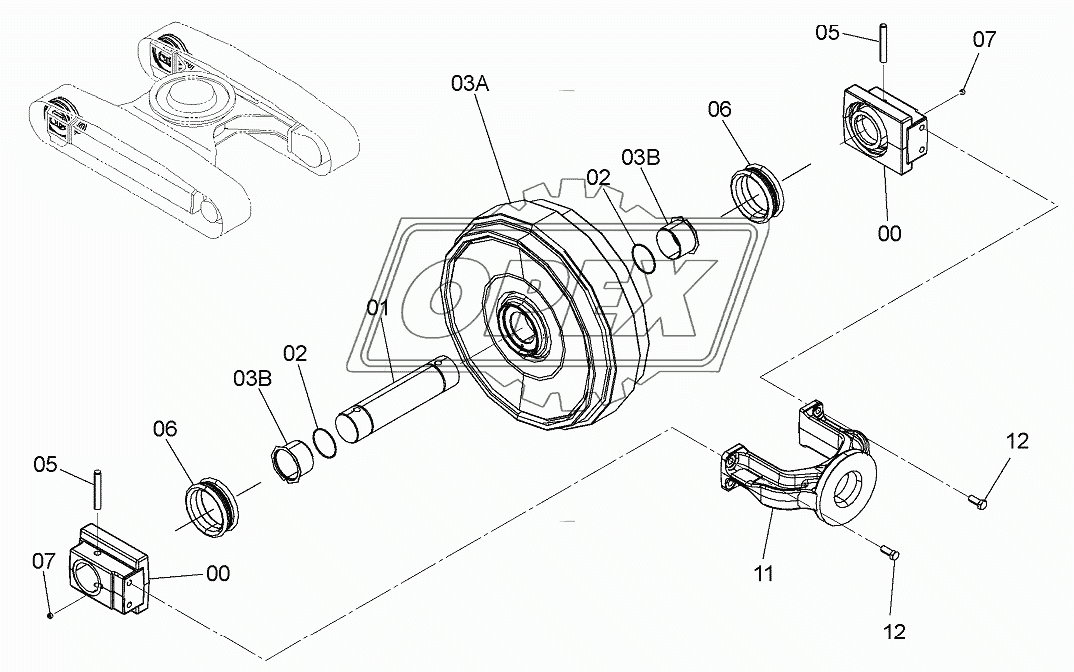 FRONT IDLER