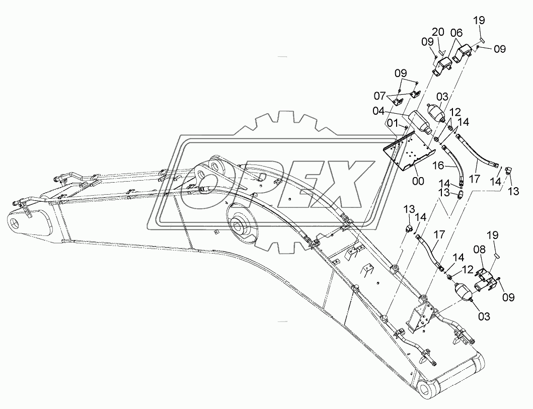 NPK BREAKER PIPING