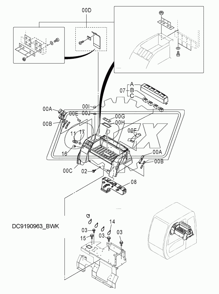 REAR BOX (AIR-CONDITIONER)