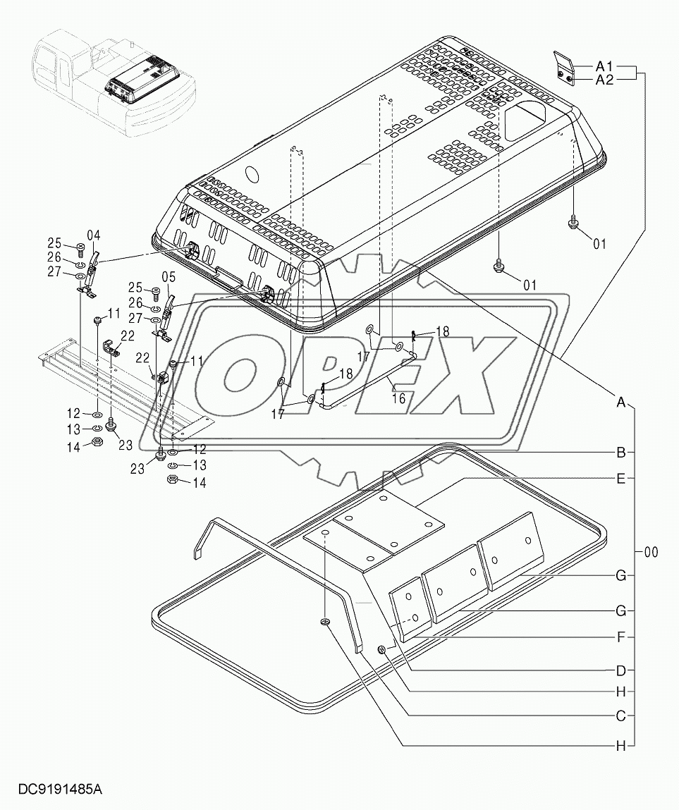 ENGINE COVER