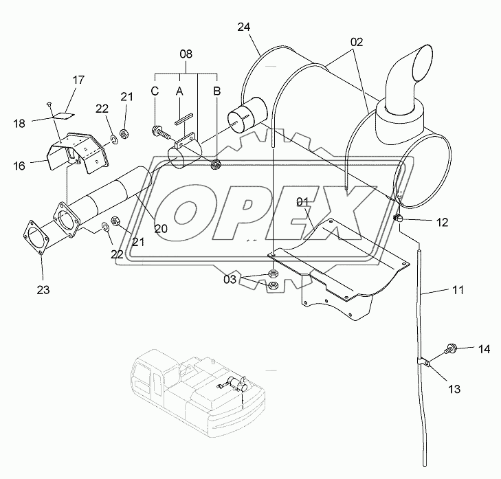 MUFFLER