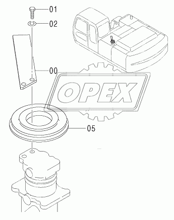 CENTER JOINT PARTS (UPPERSTRUCTURE)