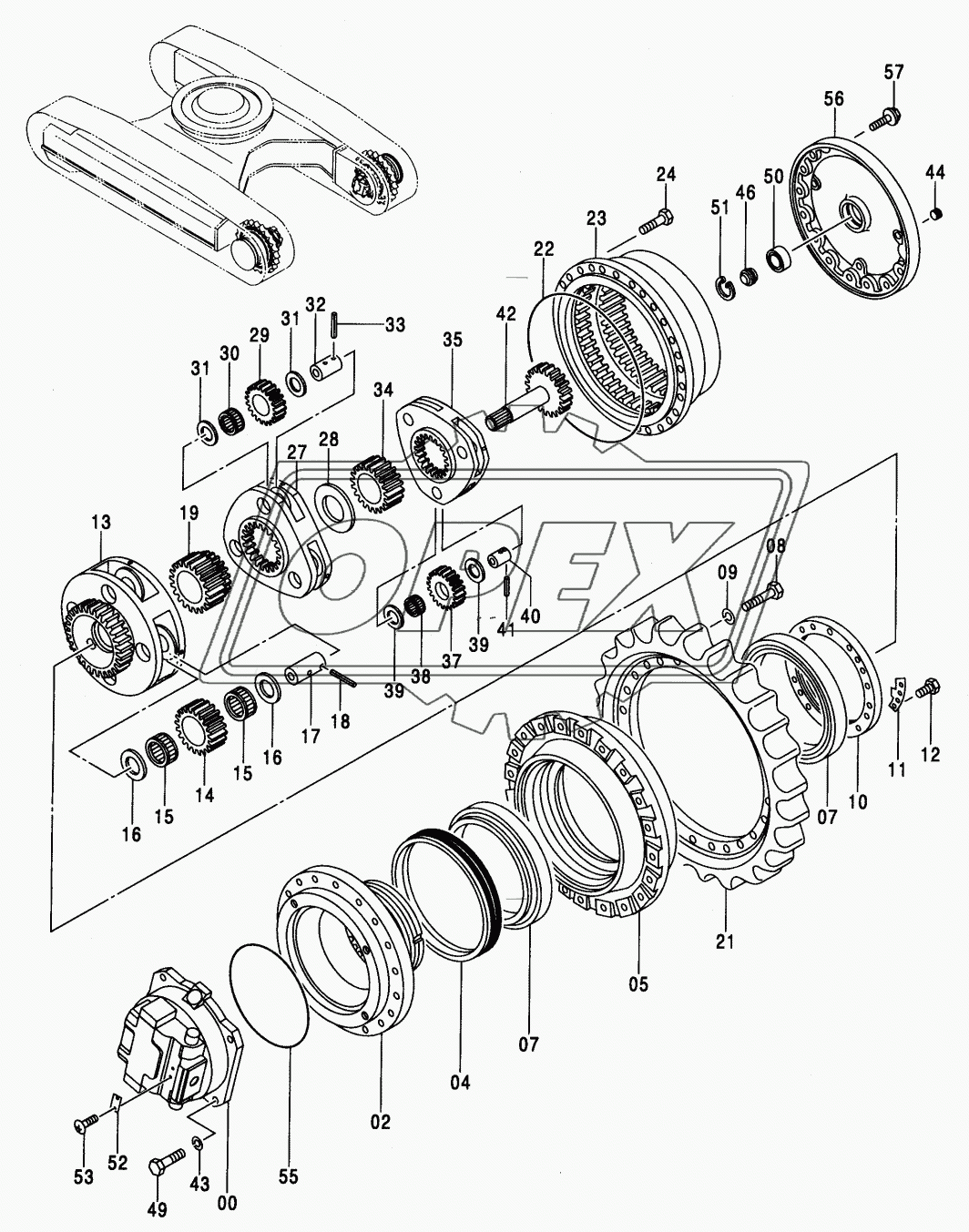 TRAVEL DEVICE (MTH TRACK)