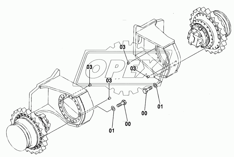 TRAVEL DEVICE SUPPORT (MTH TRACK)