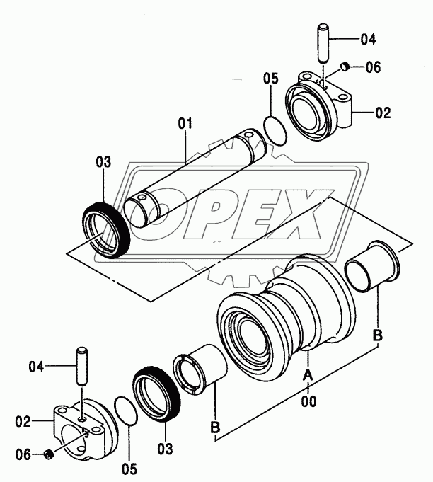 LOWER ROLLER <370,MTH,MTH(EU3)>