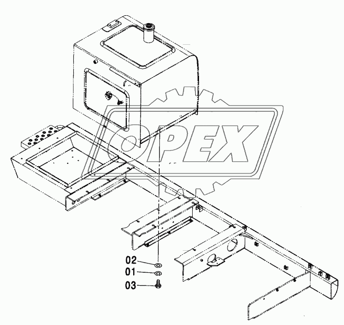 FUEL TANK SUPPORT