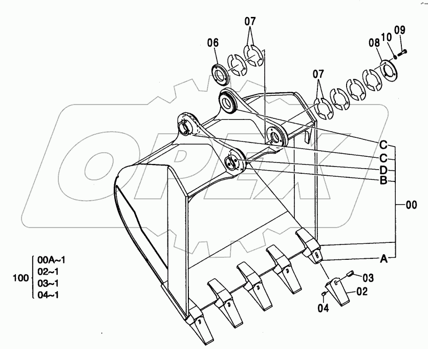 BUCKET 1.86 (JIS 94)