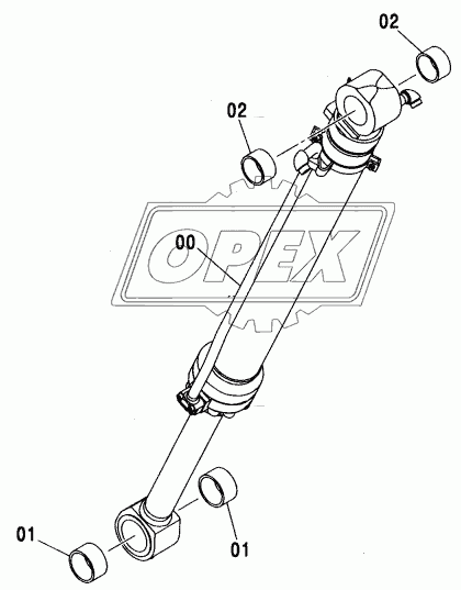 ВЕН BUCKET CYLINDER <350>