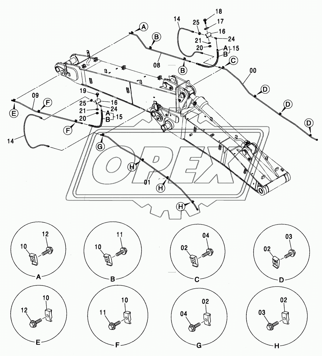 QUICKHITCH PIPING (2P-B00M) <350>