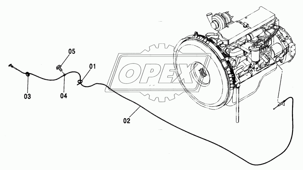 ENGINE STOP CABLE