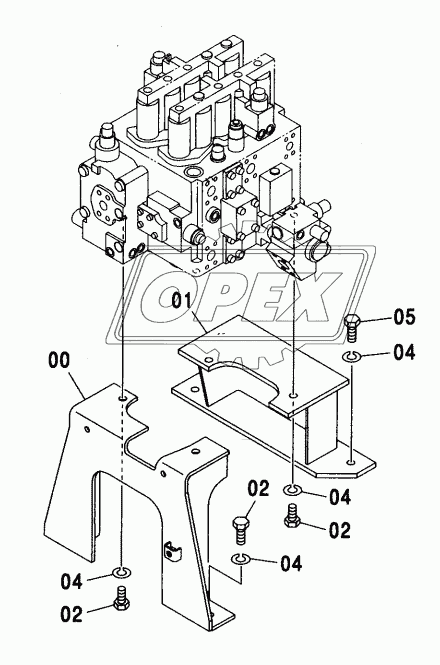 CONTROL VALVE SUPPORT