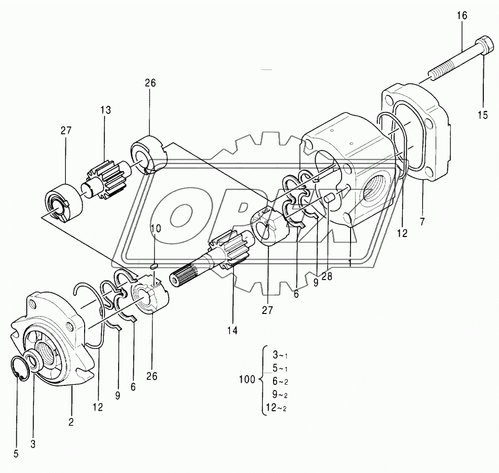 PUMP, GEAR 1