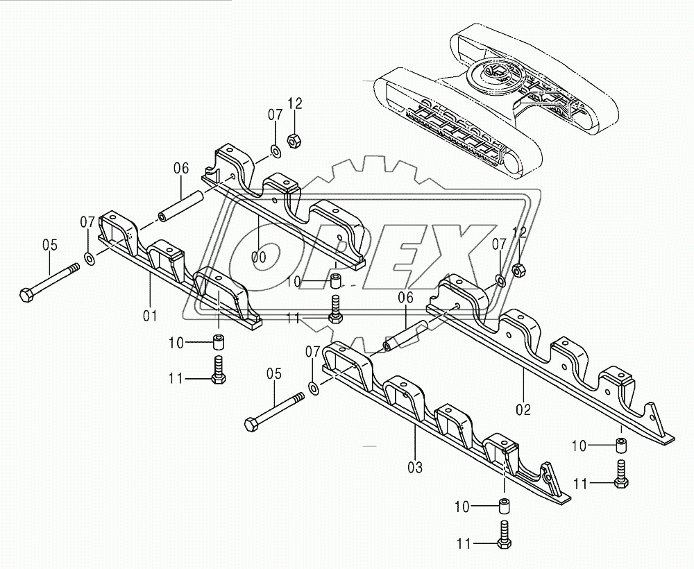 FULL-LENGTH TRACK GUARD <R>