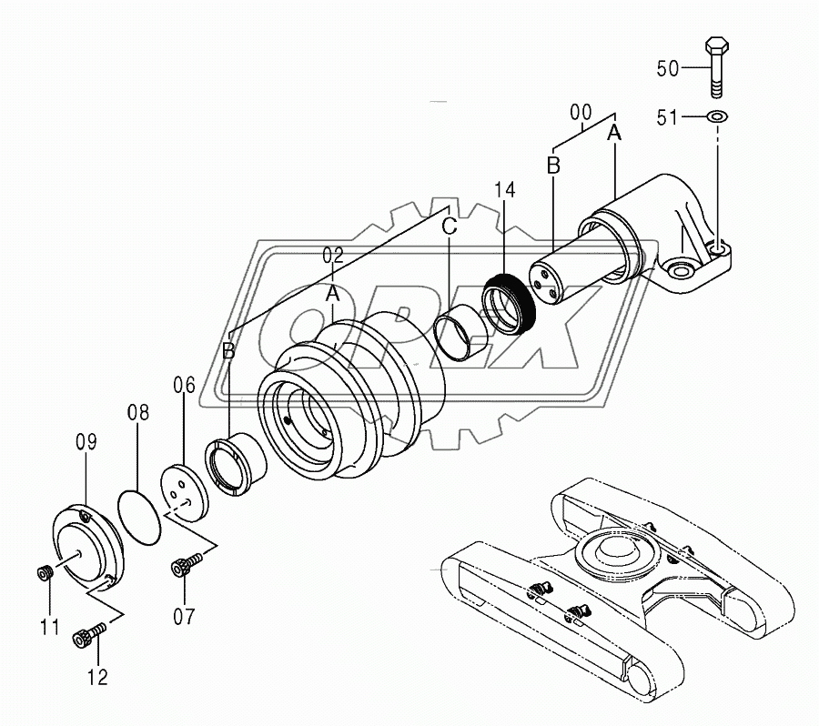 UPPER ROLLER