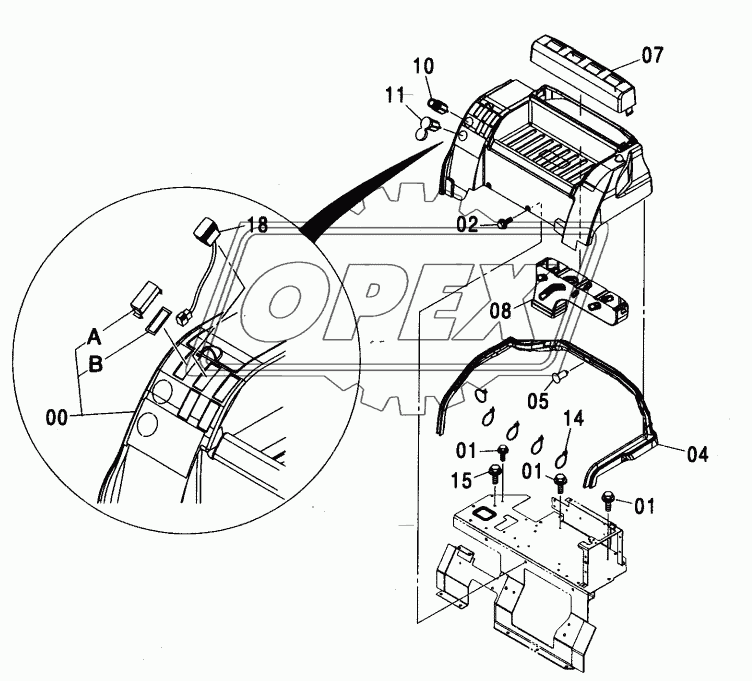 REAR BOX (12V POWER SUPPLY)