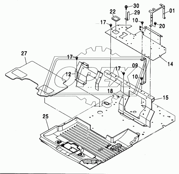 FLOOR PARTS