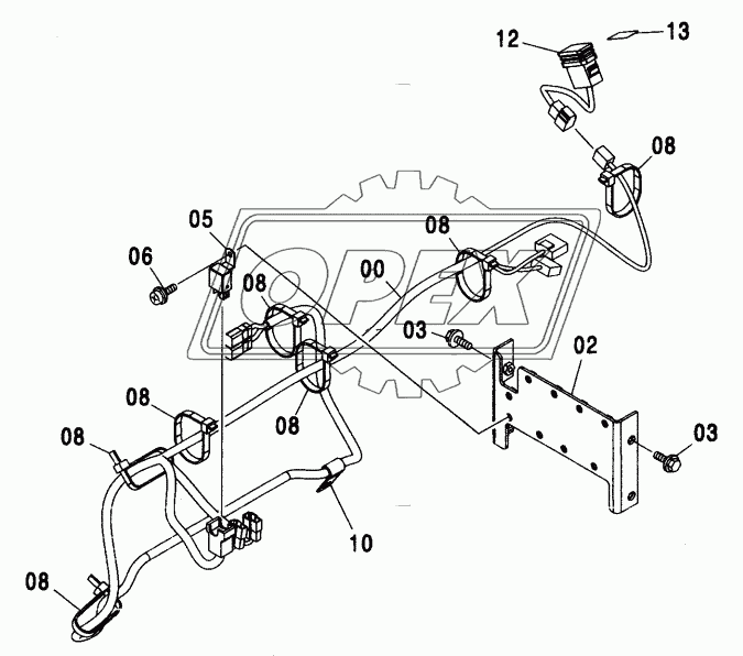 HEATER SEAT PARTS <460>