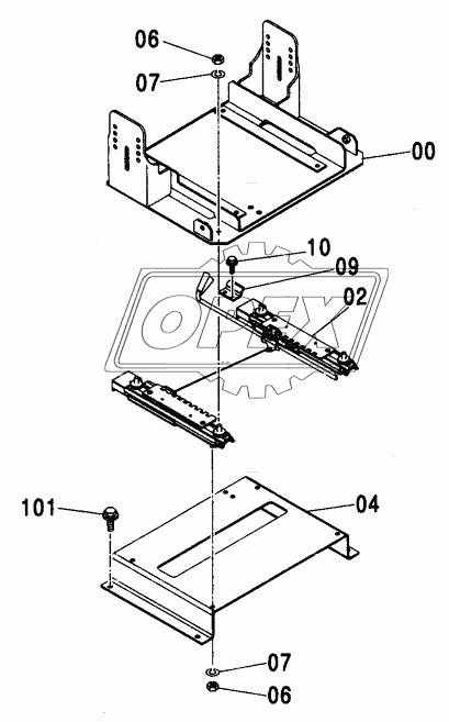 SEAT STAND <DOMESTIC>