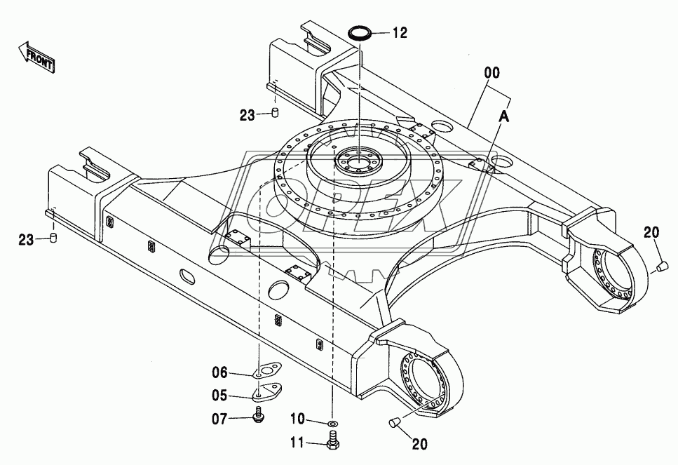 TRACK FRAME (STD. TRACK)