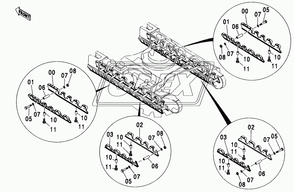 FULL-LENGTH TRACK GUARD (LC TRACK)