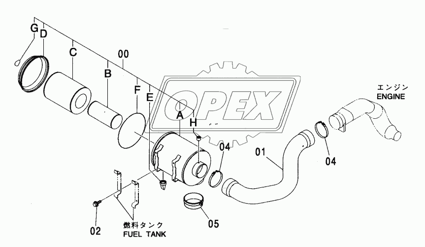 AIR CLEANER <450, H, MT, MTH>