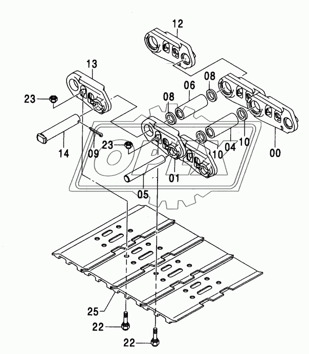 TRACK-LINK 600G (STD. TRACK)