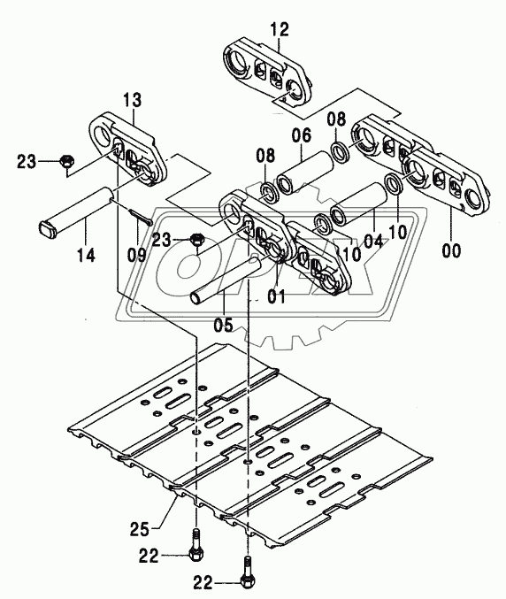 TRACK-LINK 600G (LC TRACK)