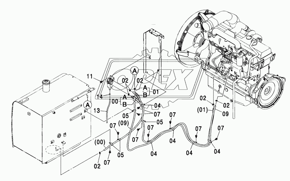 FUEL PIPING <460>