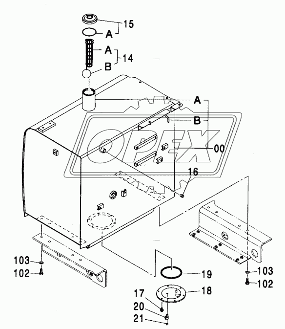 FUEL TANK <460>