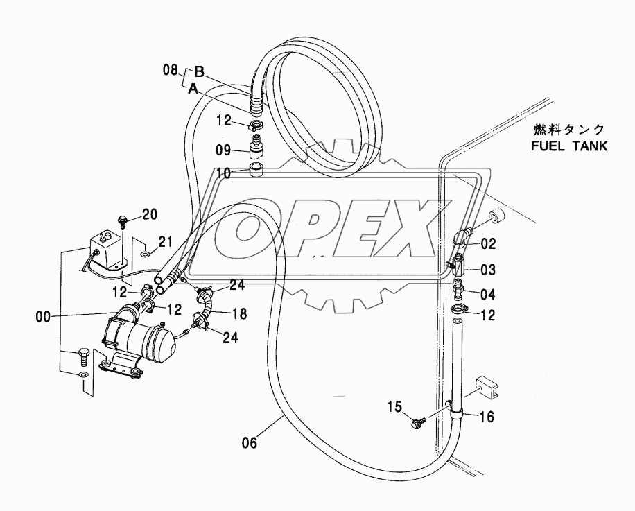 FUEL FEED PUMP <450, H, MT, MTH>