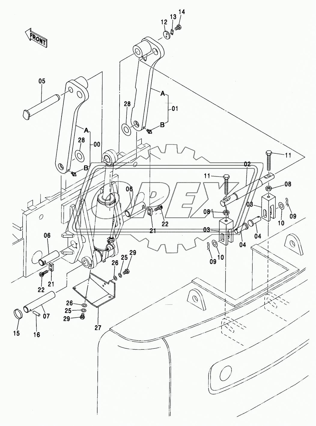 C/W LIFTING DEVICE <450,H, MT, MTH>