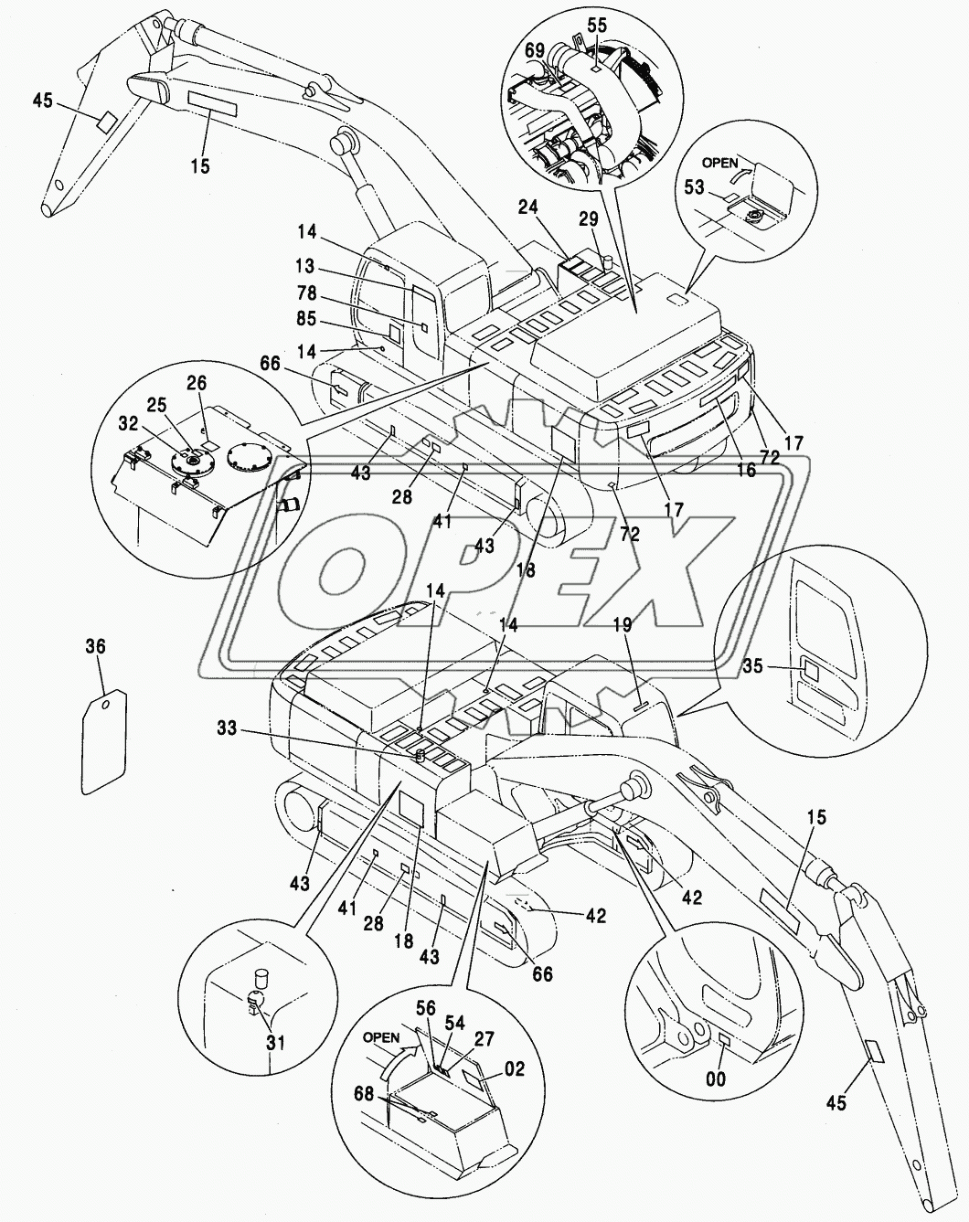 NAME-PLATE (2) <460>