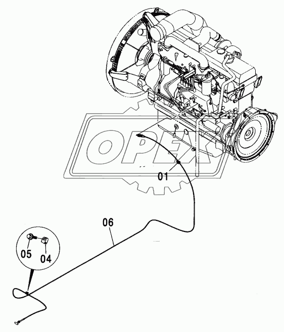 ENGINE STOP CABLE