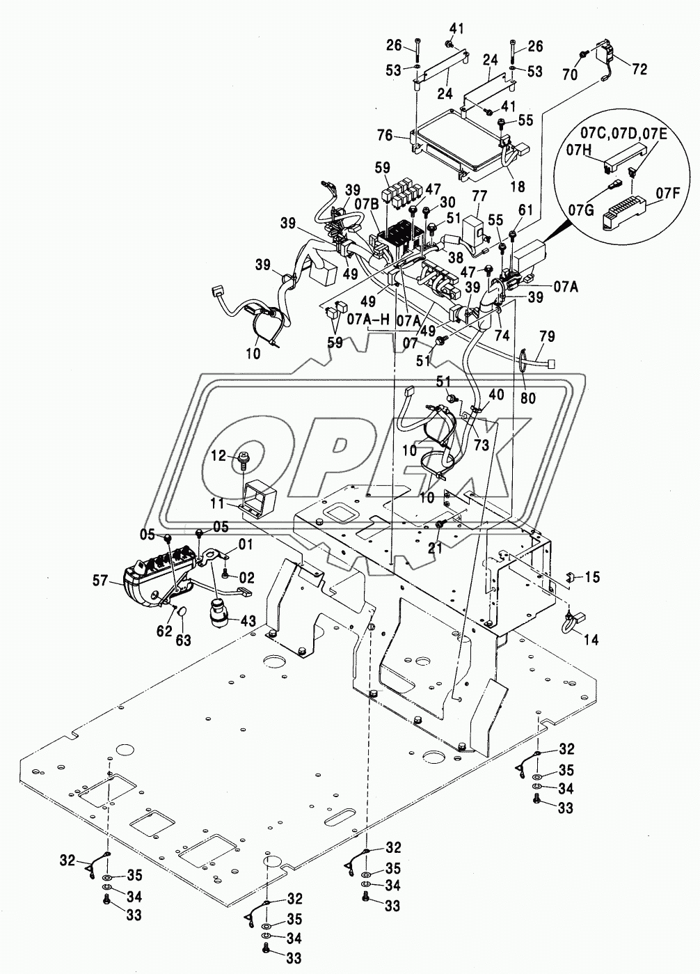 ELECTRIC PARTS (7) (DOMESTIC) <450, H, MT, MTH>