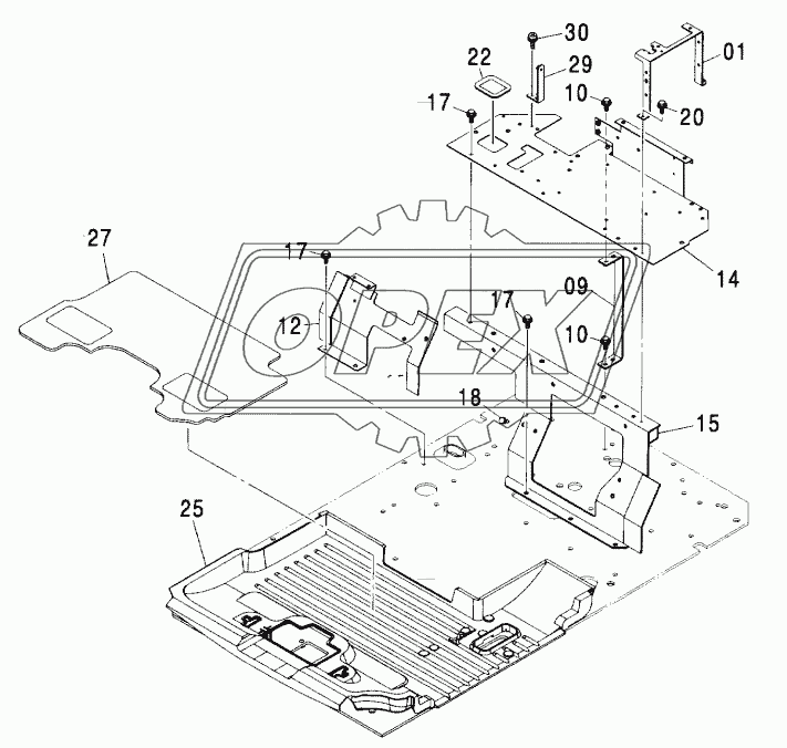 FLOOR PARTS