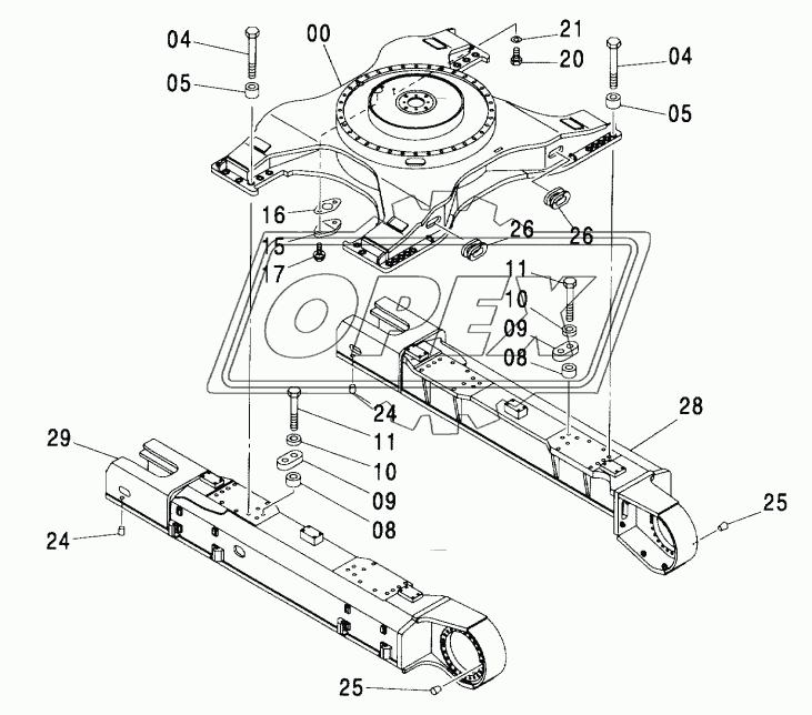 TRACK FRAME (STD. TRACK)