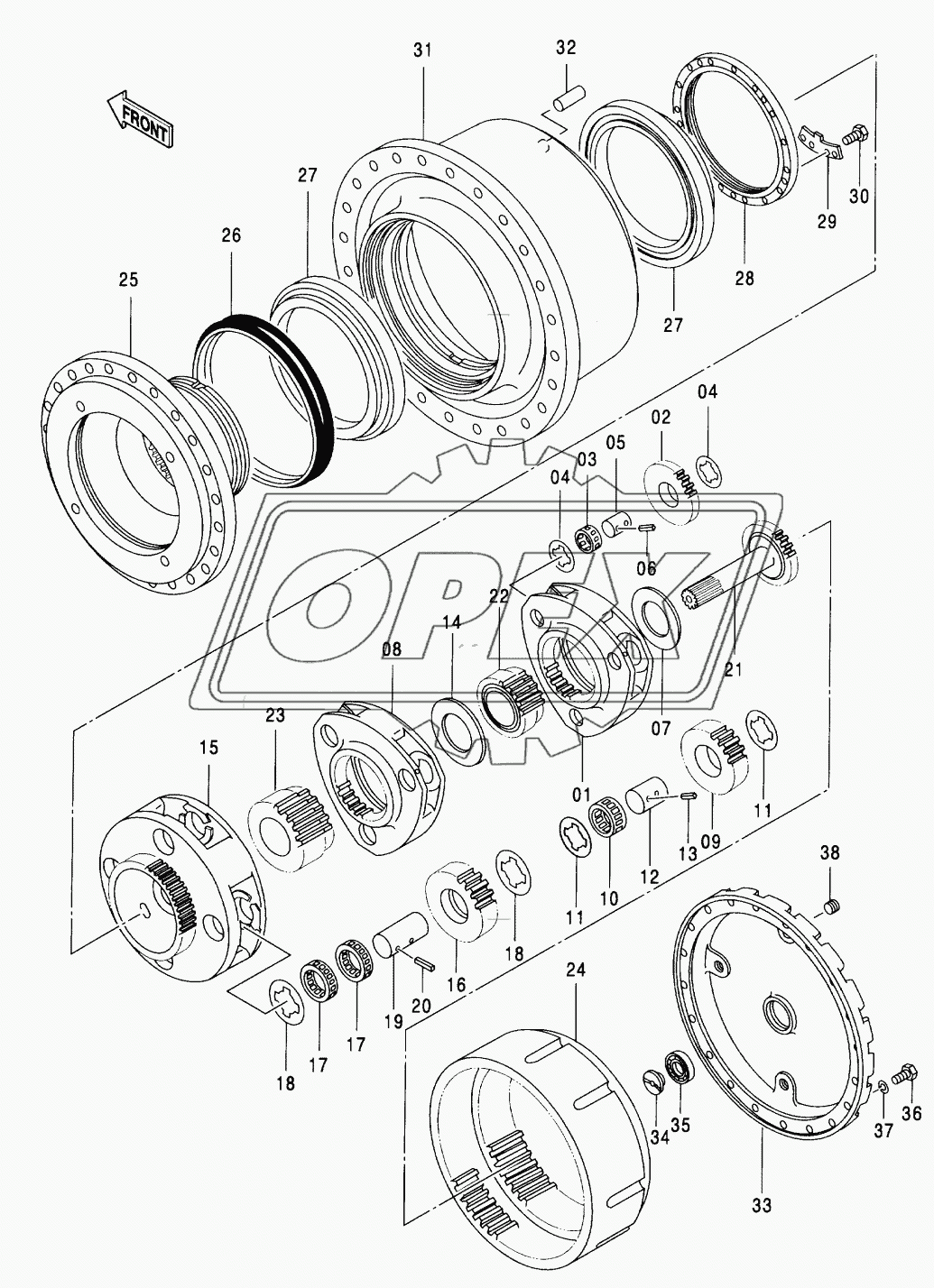 TRANSMISSION (TRAVEL)