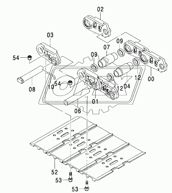 TRACK-LINK 750G (STD. TRACK)